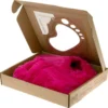 Chaussons chauffants bordeaux