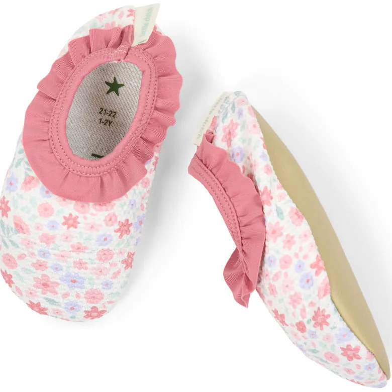 Chaussons de bain dreamy flowerfield (pointure 23-24)