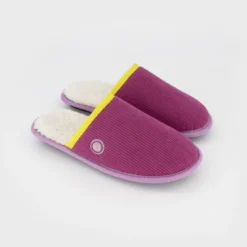 Chaussons en velours rose t38-39