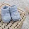 Chaussons naissance - message papa d'amo