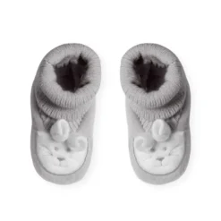 Chaussons naissance - petit lapin #d5d5d