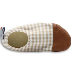 Chaussons tout-terrain les petits vichys (pointures 21-23)