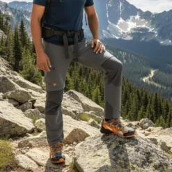 Chaussures de marche ultra-légères unisexe voxor go orange gris 42