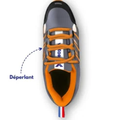 Chaussures de marche ultra-légères unisexe voxor go orange gris 42