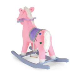 Cheval à bascule milly mally latek rose