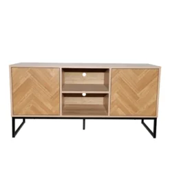 Chevron buffet 2 portes et 2 niches