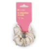 Chouchou pure soie certifiée Beige