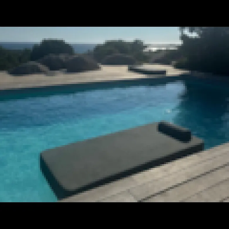 Christophe le poolbed kaki 180x70xh18