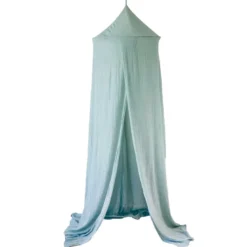 Ciel de lit bébé #cce8d2 60x245 cm