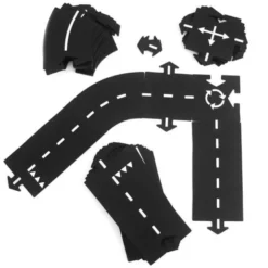 Circuit de voiture flexible 24 pièces -