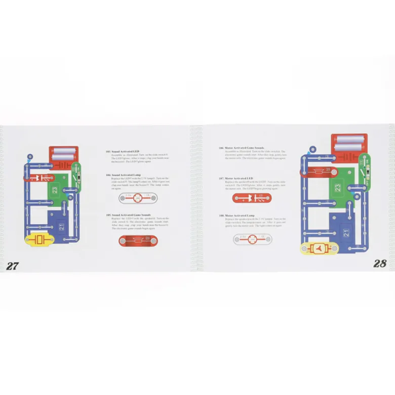 Circuit d'expériences électriques