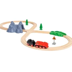 Circuit locomotive à piles à vapeur
