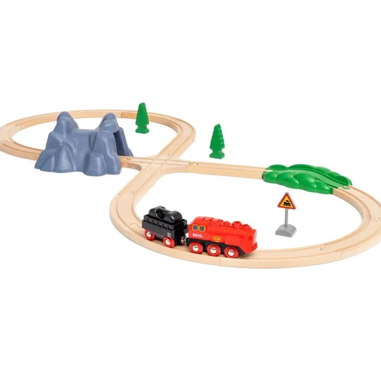 Circuit locomotive à piles à vapeur
