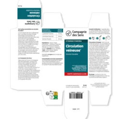 Circulation veineuse - huiles essentielles en solution buvable