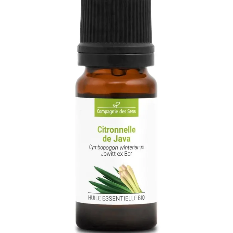 Citronnelle de java - huile essentielle bio - 10ml garantie chromacert® - chémot