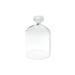 Cloche bougie en verre