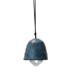 Cloche Feng Shui bleue