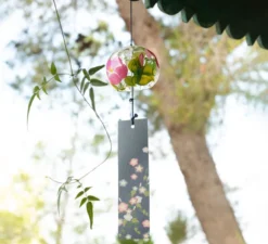 Cloche furin cristal asagao 7cm
