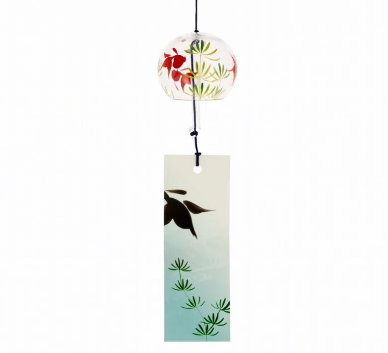 Cloche furin cristal kingyo 5cm