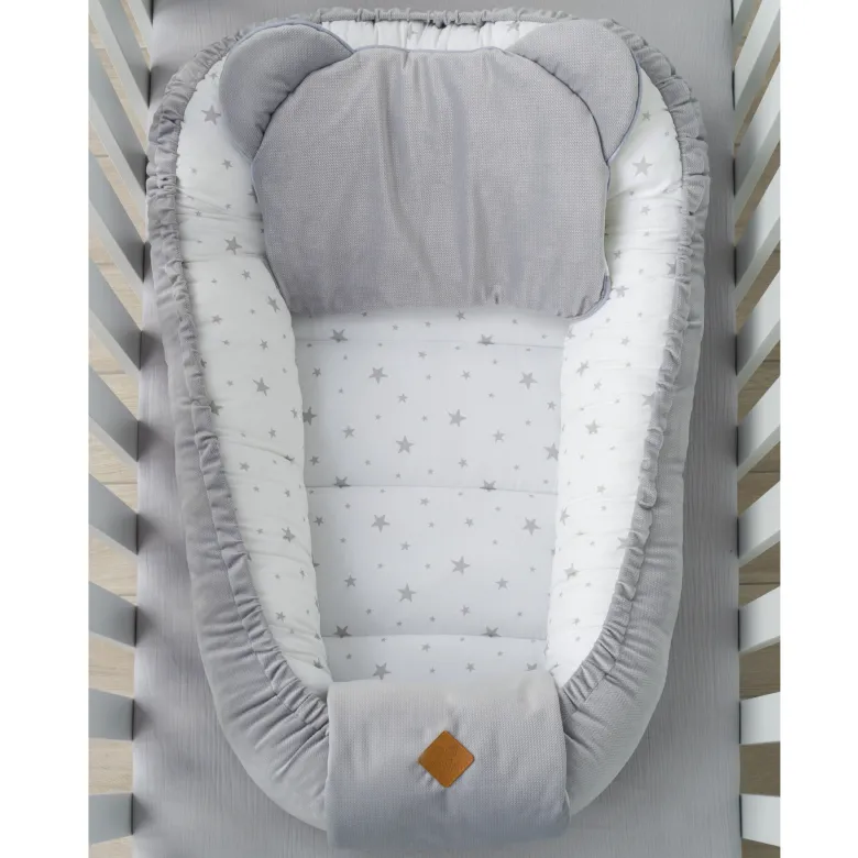 Cocon bébé nid réducteur velvet stella