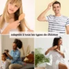 Coffret 4 accessoires de massage en bois