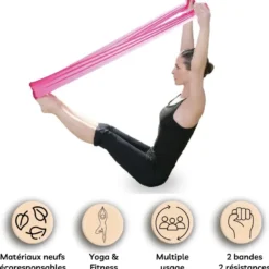 Coffret 5 accessoires yoga lover