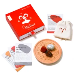 Coffret astro lithothérapie Bélier