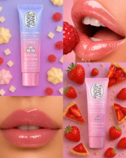 Coffret 2 baumes hydratants tranparent + rose - double crush #1