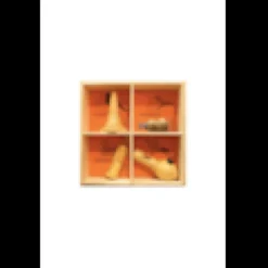 Coffret bois 4 appeaux - merle-rossignol