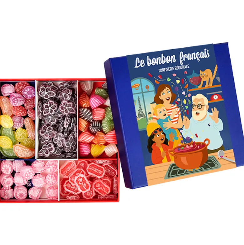 Coffret bonbons souvenirs d'enfance