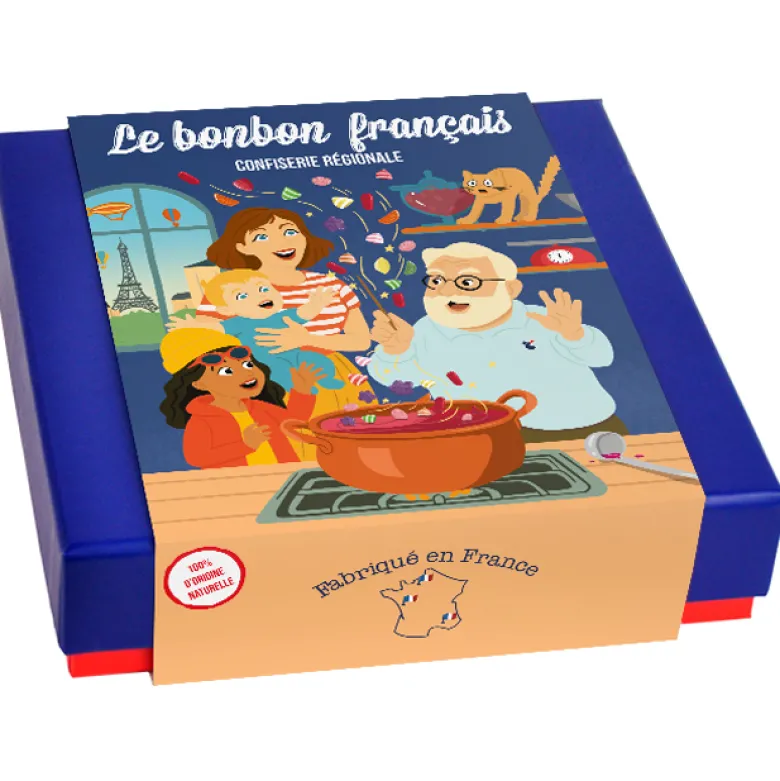 Coffret bonbons souvenirs d'enfance