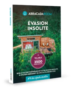 Coffret cadeau abracadaroom - evasion 100% insolite