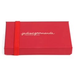 Coffret cadeau assortiment de chocolats noir praliné & gianduja Je t'aime 175g