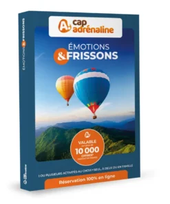 Coffret cadeau capadrénaline - émotions & frissons