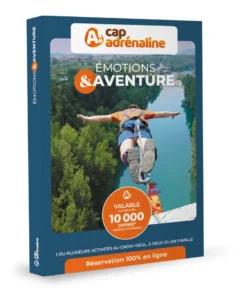 Coffret cadeau capadrénaline - émotions & aventure