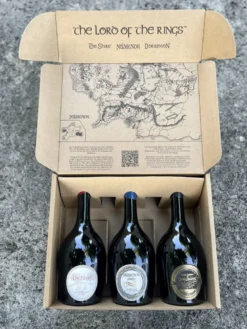 Coffret cadeau de vins seigneur des anneaux