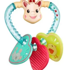 Coffret cadeau hochet coeur sophie la girafe sophiesticated