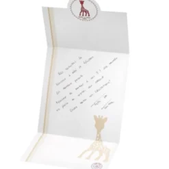 Coffret cadeau hochet coeur sophie la girafe sophiesticated