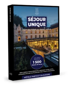 Coffret cadeau mgallery - séjour unique