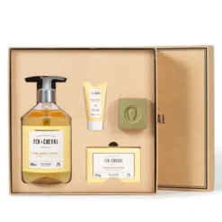 Coffret cadeau soins savon de Marseille