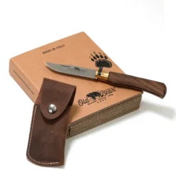 Coffret couteau en noyer Old Bear