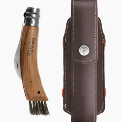 Coffret couteau opinel n°8 champignon chêne + étui
