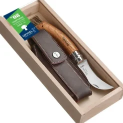 Coffret couteau opinel n°8 champignon chêne + étui