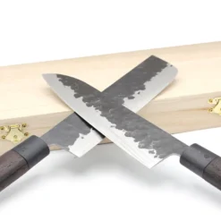 Coffret couteaux de cuisine haut de gamme lames acier japonais