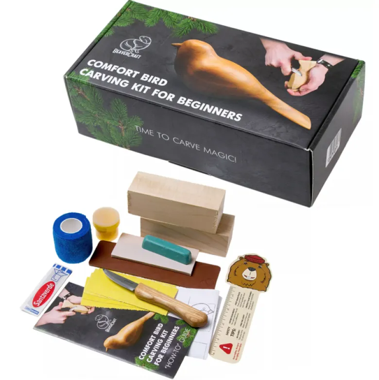 Coffret découverte sculpture sur bois