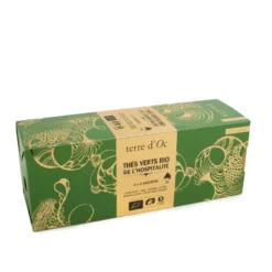 Coffret découverte thés verts bio