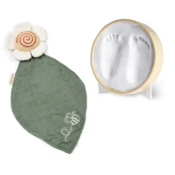 Coffret de naissance empreinte et doudou
