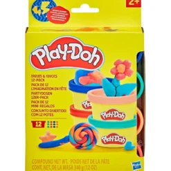 Coffret de 12 pots de pâte à modeler