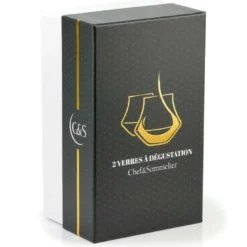 Coffret de 2 verres warm whisky et rhum