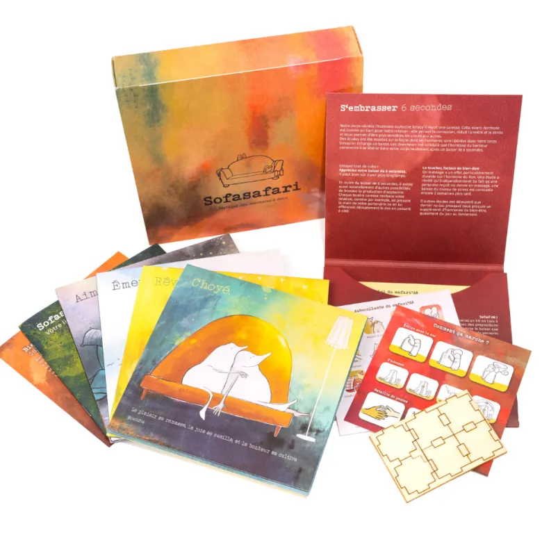 Coffret d’expériences : sofasafari